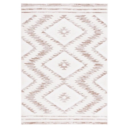 Safavieh 8 x 10 ft. Alamo 700 Rectangle Area Rug Ivory & Taupe ALM737T-8